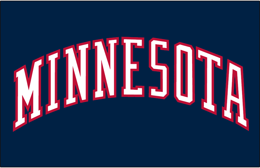 Minnesota Twins 1997-2008 Jersey Logo vinyl decal